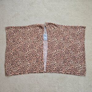 NWT Cashmere Wrap Neiman Marcus Leopard Cheetah